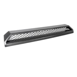 G63 Style Front Bumper Lower Grille Fits Mercedes-Benz W463 G550 G500 G55 G65 G63 1990-2018 Centre Grille Carbon Fiber Look