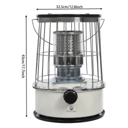 Kerosene Heater, 6L Portable Kerosene Stove Burner for Indoor Outdoor, 9000BTU/H Radiant Camping Oil Heater, Paraffin Stove