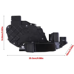 Car Accessories Door Lock Drive Actuator Rear Left Side Compatible for LR2 2008-2014 Keyless Entry Type Replaces LR013892