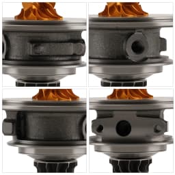 Upgrade Turbocharger CHRA for Fiat Panda 1.3D 55216669 Oil Cooled GT1238SZ 55212338 55216669 55221180 55231037