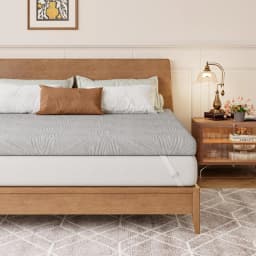 Vesgantti 3-Inch Gel Memory Foam Mattress Topper for Cool Sleep & Back Pain Relief Certipur-Us Certified with Washable Cover