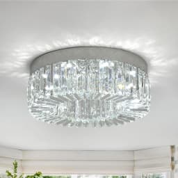 Gold Luxury Crystal Ceiling Lamp Living Room Modern Chandeliers Decoration Led Ceiling Lights Lighting Fixture Diameter 40 50cm