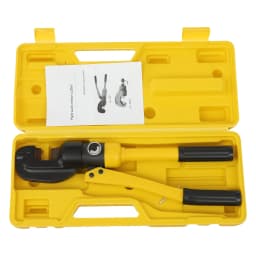 8T Hydraulic Rebar Cutter Bolt Chain Cutting Tool,Bolt Cutters 4mm to 16mm for Padlocks,Lock Cutter Heavy Duty Chain
