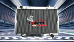 For Lexus LX450 96-97 / Toyota Land Cruiser 93-97 94 95 4.5 L6 Aluminum Radiator+FAN