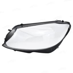 Free shipping For Mercedes-Benz W205 C180 C260L 2019-2021 Left Right Headlamp Cover Transparent Lampshade Headlight Lens Shell