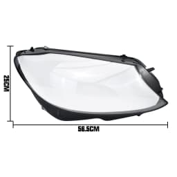 Free shipping For Mercedes-Benz W205 C180 C260L 2019-2021 Left Right Headlamp Cover Transparent Lampshade Headlight Lens Shell