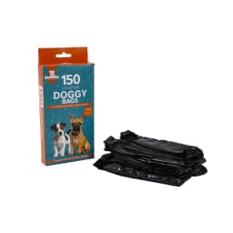 Unscented Doggy Clean Up Bags 150 Pack, Extra Strong and Large for Walking and Outdoor Use