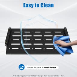 Car Rear Tail Door Racks Tailgate Table Foldable Storage Rack Luggage Shelf For Placing Food, Everyday Items