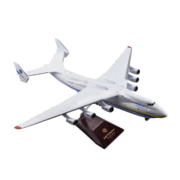 Highly Detailed Airplane 1/200 Antonov Ukraine An-225 Aircraft Strategic Transport Resin Plane Model 16.6" Souvenir Home Decora