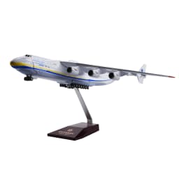 Highly Detailed Airplane 1/200 Antonov Ukraine An-225 Aircraft Strategic Transport Resin Plane Model 16.6" Souvenir Home Decora