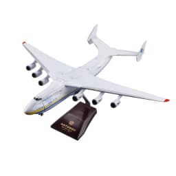 Highly Detailed Airplane 1/200 Antonov Ukraine An-225 Aircraft Strategic Transport Resin Plane Model 16.6" Souvenir Home Decora
