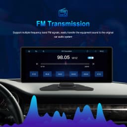 Podofo 10.26-inch Wireless Carplay Android Auto MP5 Portable Smart Player Supports AirPlay Android Cast Support CVBS Camera