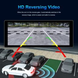 Podofo 10.26-inch Wireless Carplay Android Auto MP5 Portable Smart Player Supports AirPlay Android Cast Support CVBS Camera