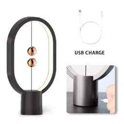 Creative Table LED Mini Balance Light Night Light Balance Lamp USB Bedside Night Lamp Decorative Bedroom