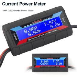 150A RC High Precision Current Power Analyzer Backlight LCD Digital High-Precision Amp Watt Meter RC Battery Power Analyzer