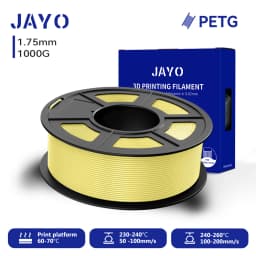 JAYO 3D PETG Filament 1.75mm +/-0.02mm 1100g PLA Printer Filament Neatly Wound 3D Printing Material For Bambu FDM 3D Printer