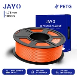 JAYO 3D PETG Filament 1.75mm +/-0.02mm 1100g PLA Printer Filament Neatly Wound 3D Printing Material For Bambu FDM 3D Printer