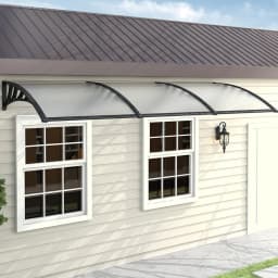 Window aluminum alloy door canopy awning rainproof canopy external awning rain and snow terrace sunshade
