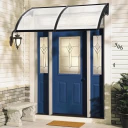 Window aluminum alloy door canopy awning rainproof canopy external awning rain and snow terrace sunshade