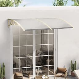 Window aluminum alloy door canopy awning rainproof canopy external awning rain and snow terrace sunshade