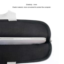 Laptop Sleeve Computer Case Portable Travel Bag Zipper Carrier Protector Reusable Compartments Casual Rose Red