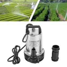 160W DC12V 50L/min Submersible Pump Water Pump High Delivery Pressure Fishing Pump for Homes, Farms, Campervan