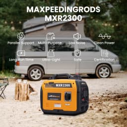 Inverter Generator Petrol 1800W-2300W Portable Silent for Camping Caravan RV