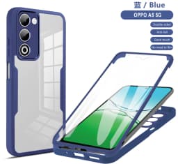 Full Body Protection Shockproof Case for OPPO A5 5G 2025 Protective Cover Screen Protector Fundas Coque Capa