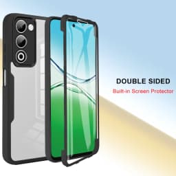 Full Body Protection Shockproof Case for OPPO A5 5G 2025 Protective Cover Screen Protector Fundas Coque Capa