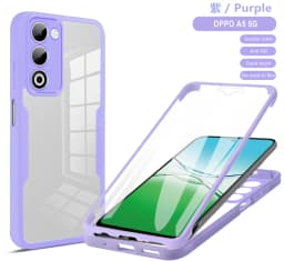 Full Body Protection Shockproof Case for OPPO A5 5G 2025 Protective Cover Screen Protector Fundas Coque Capa