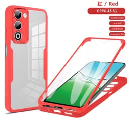 Full Body Protection Shockproof Case for OPPO A5 5G 2025 Protective Cover Screen Protector Fundas Coque Capa