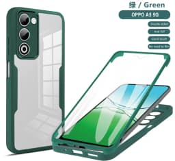 Full Body Protection Shockproof Case for OPPO A5 5G 2025 Protective Cover Screen Protector Fundas Coque Capa