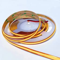 5m Free Cut COB LED Strip Light DC 12V 24V Flexible Tape 528LEDs/M 8mm PCB High Density Linear Lighting Warm Natural White