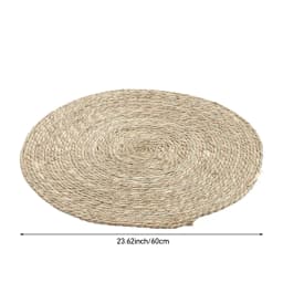 Tieker round floor cat scratching mat woven sleeping mat wear-resistant pet cat scratching mat sharpening claws