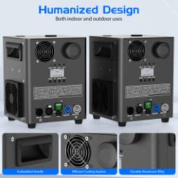 LeLeght New 800W Pyrotechnics Machines Cold Spark Fire Machine D-MX512 With Remote Control for Bar Party Christmas Wedding