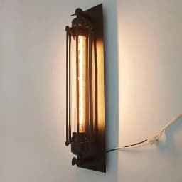 Vintage Industrial Wall Sconce Rustic Bedside Lamps Metal Iron Antique Hallway Wall Mount Light Porch Kitchen Bar Restaurant