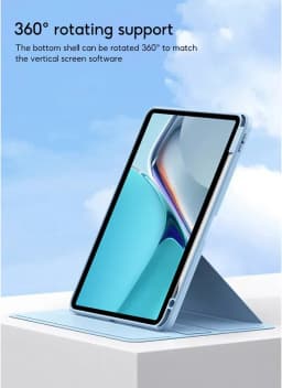 360° Rotating Acrylic Tablet Case for Huawei MatePad 11.5S 11.5 SE 11 Inch 2024 2023 Honor Pad X9 with Pencil Holder