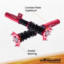 MaXpeedingrods Adjustable Coilovers For Volkswagen Jetta 54.5mm 06-18 MK5 MK6 Shocks Struts Suspension Spring