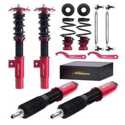 MaXpeedingrods Adjustable Coilovers For Volkswagen Jetta 54.5mm 06-18 MK5 MK6 Shocks Struts Suspension Spring