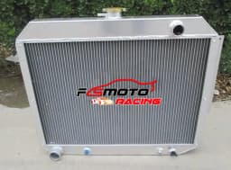 Alu Radiator & Fans For Chrysler/Dodge Polara/Plymouth 7.2 V8 440 Engine 1966-1970 1966 1967 1968 1969 1970 66 67 68 69 70
