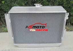 Alu Radiator & Fans For Chrysler/Dodge Polara/Plymouth 7.2 V8 440 Engine 1966-1970 1966 1967 1968 1969 1970 66 67 68 69 70