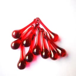 Hot Selling 20pcs Glass Raindrop Pendant Diy Suncatcher Crystal Bead Curtain Accessories Chandelier Part Wedding Home Decoration