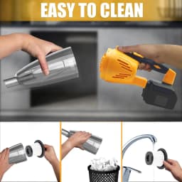 Replace For Dewalt 18v XR Lithium Ion Vacuum Cleaner Cordless Hoover Upright Lightweigh Handheld for Pet Hair Floor Carpet