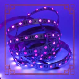 DC12V SMD 5050 2835 Black White PCB UV Purple LED Strip Light 60Leds/m 120Leds/m Ultraviolet Ray LED Tape Ribbon Lamp 5M