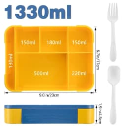 Lunch Boxes for Kids Children Student Sealed In Compartments Fruit Salad Boxes Work Microwave Heating Bento Boxes Kitchen Tools