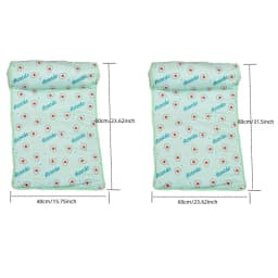 Summer Dog Cooling Mat Pet Ice Pads Cat Breathable Blanket Cat Washable Sofa Breathable Pet Dog Bed Small Animal Cold Bed