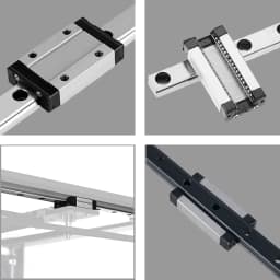 MGN12H Carriage Miniature Linear Rail Guide 250mm 300mm 350mm 400mm 450mm 500mm 600mm Black MGN9 MGN12 CNC UK Ship
