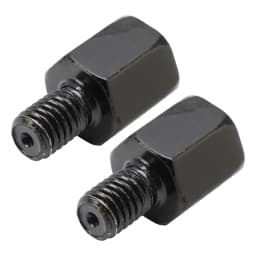 Artudatech Black mirror delete blanking block off plates fits FOR Kawasaki ZX-10R 2011-2015