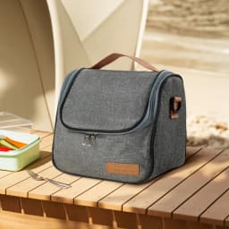 Voltsify Portable Insulated Lunch Bag for School Work Picnics, 21.5cm W x 14cm D x 18cm H