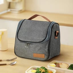 Voltsify Portable Insulated Lunch Bag for School Work Picnics, 21.5cm W x 14cm D x 18cm H